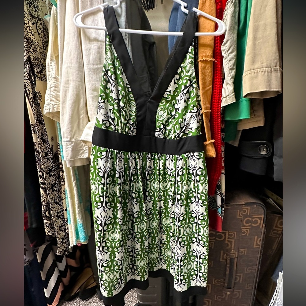 Ann Taylor LOFT’s Trulli brand V Neck Empire Waist Dress (size 8)